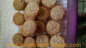 piesang en neut muffins