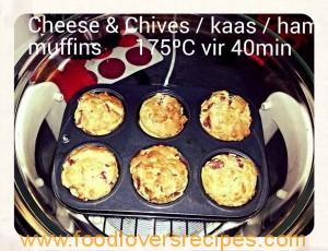 cheese and chive muffins