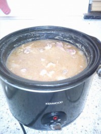dik groente sop