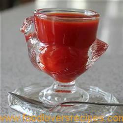 Home made Sriracha sauce Chilli sauce