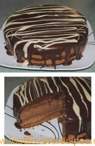 sjokolade mousse koek kiti